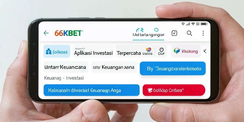 Antarmuka aplikasi 66KBET yang intuitif dan user-friendly.